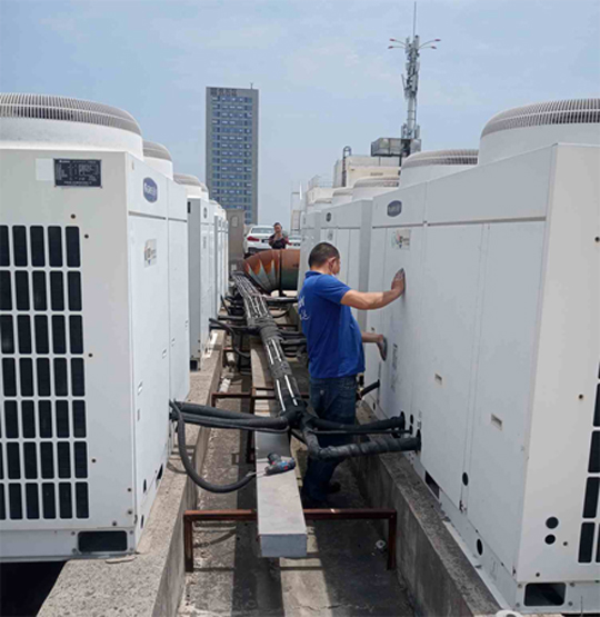 无锡市中央空调制热和不制冷系统维修方法